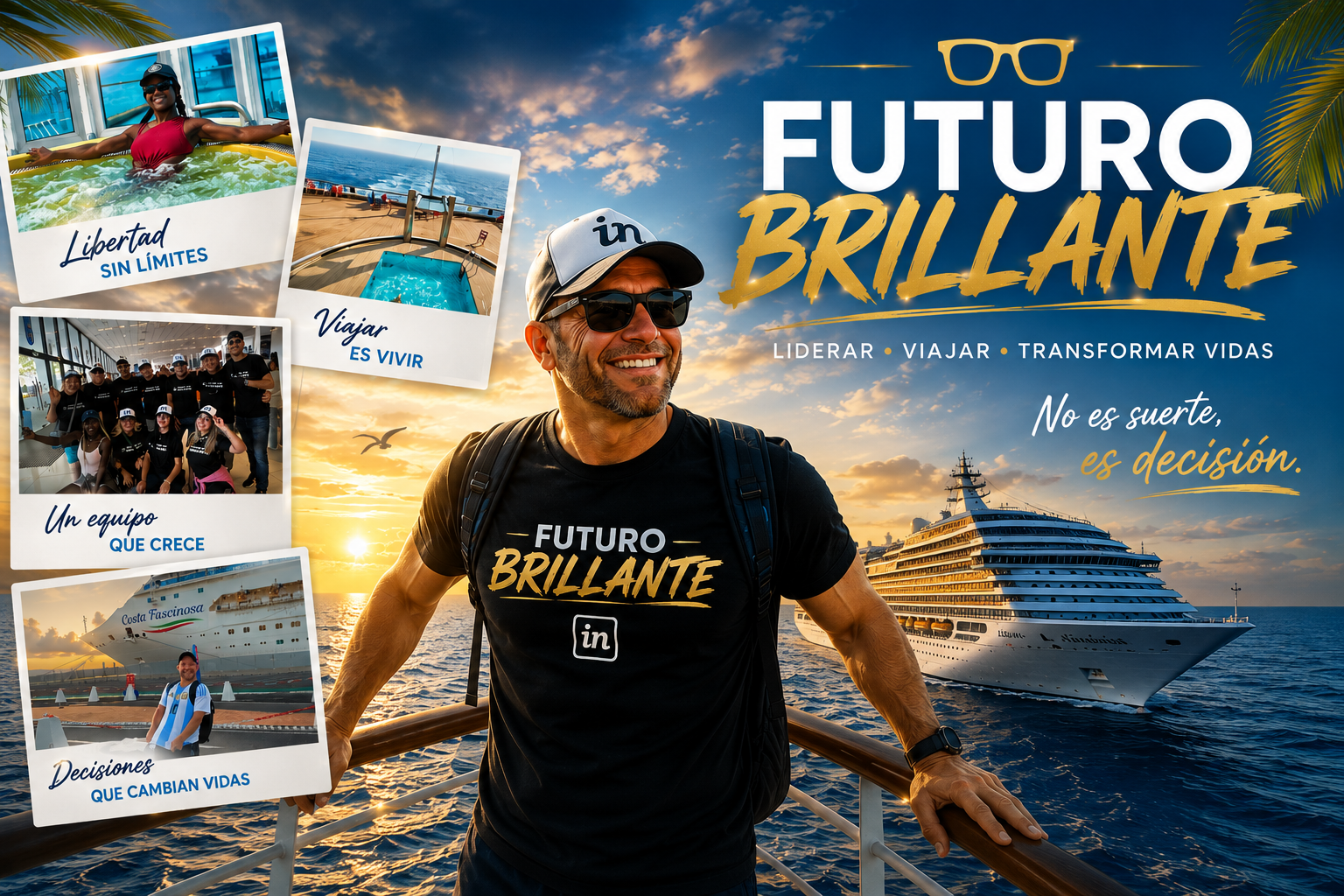 Futuro Brillante — Liderar, viajar, transformar vidas